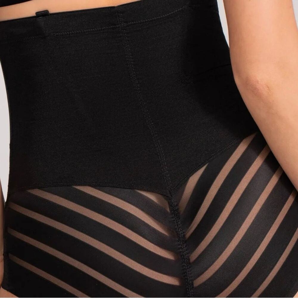 Honeylove Queen Brief Vamp Black XS NWT Shapewear Ultra High Waist - Picture 4 of 8